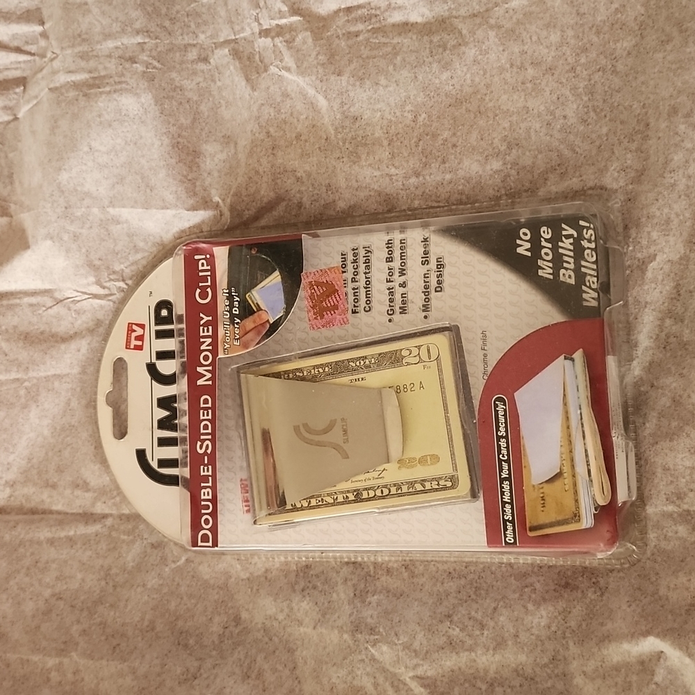 DOUBLE-SIDED MONEY CLIP